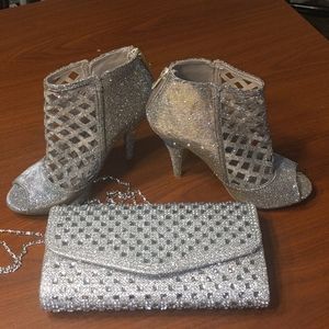Prom/wedding shoes/purse